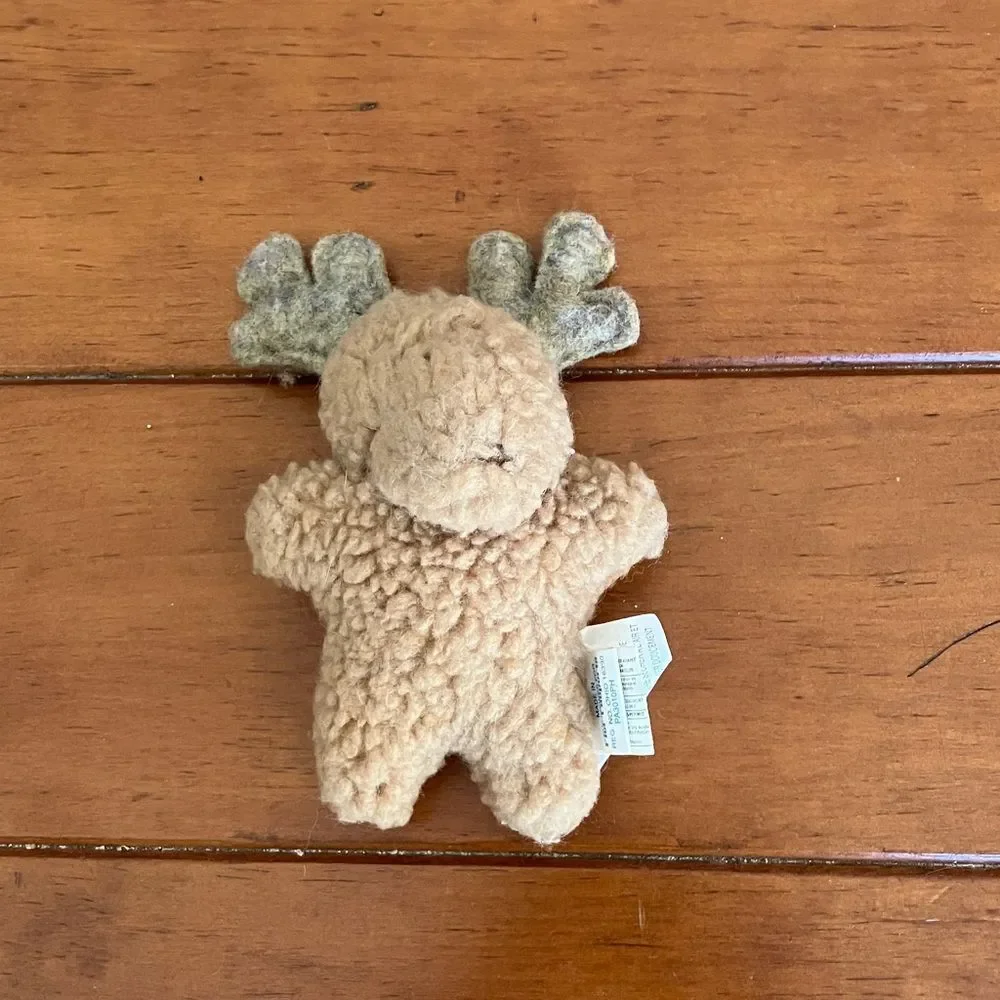 Vintage Pier One Imports Reindeer Stuffed Animal